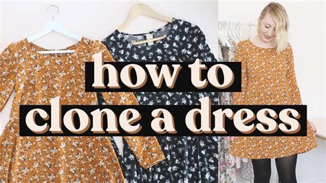 clone your clothes|how to clone a dress.